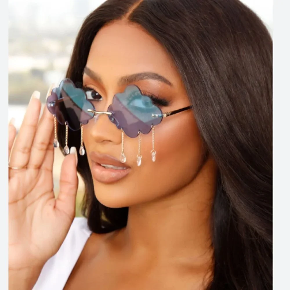 Fashion Nova Cloudy Days Sunglasses